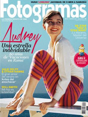 FOTOGRAMAS magazine side cover Issue 2037 July 2013