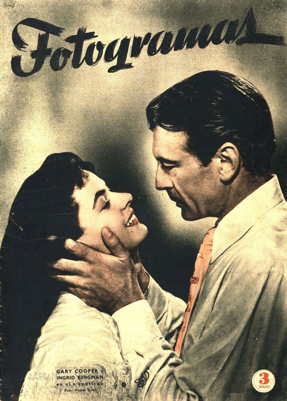 FOTOGRAMAS magazine side cover Issue 28  1948