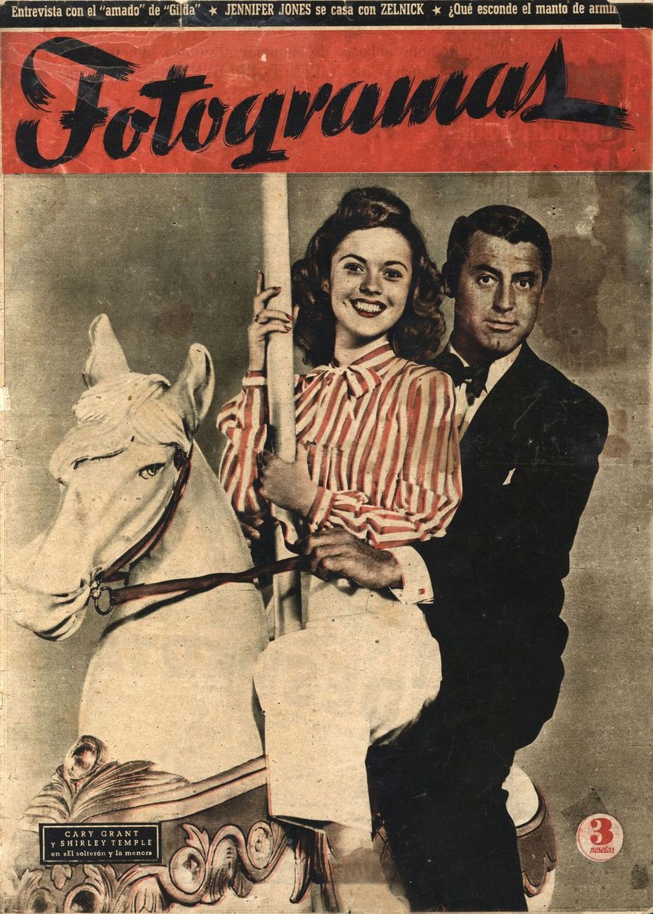 FOTOGRAMAS magazine side cover Issue 33  1948