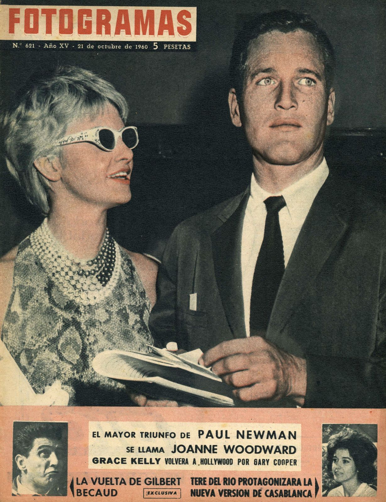 FOTOGRAMAS magazine side cover Issue 621 21 October 1960