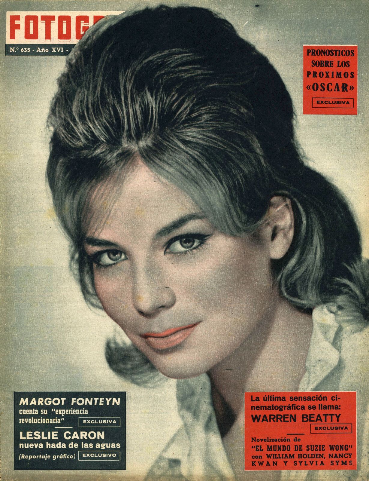 FOTOGRAMAS magazine side cover Issue 635 27 January 1961