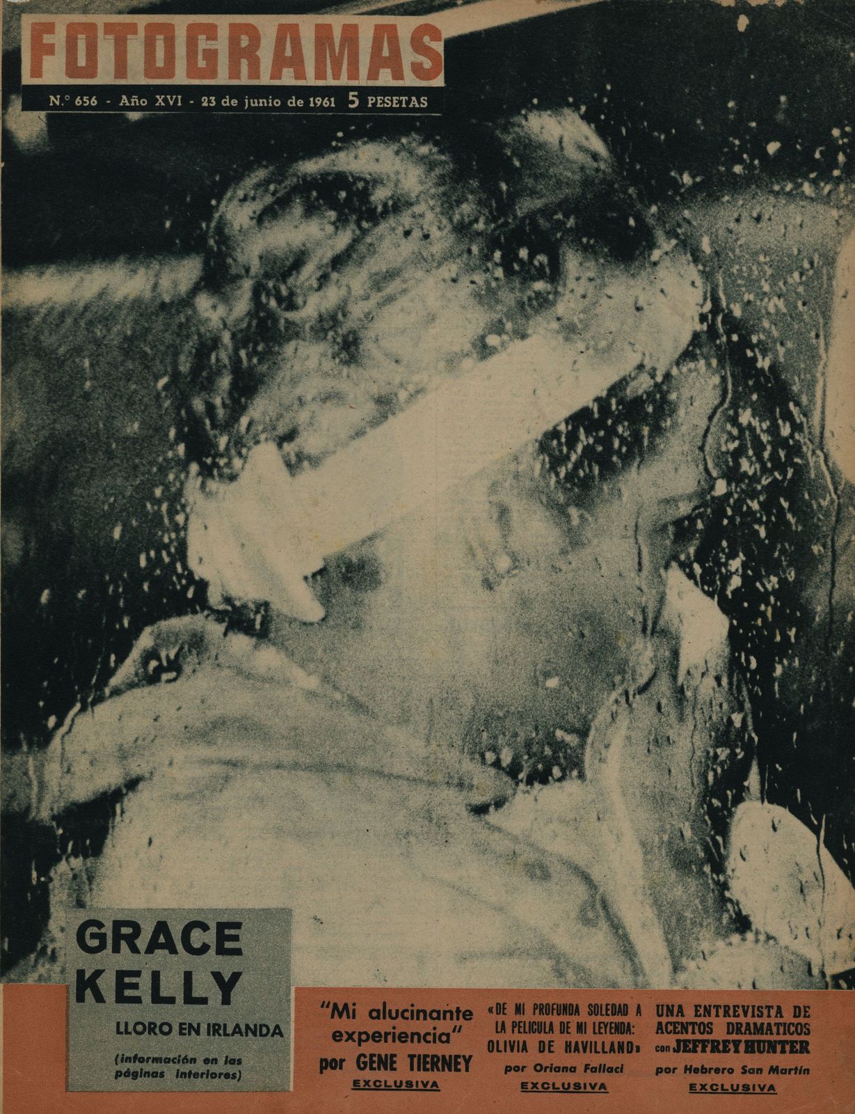 FOTOGRAMAS magazine side cover Issue 656 23 June 1961