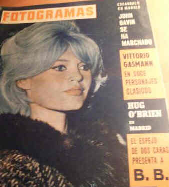 FOTOGRAMAS magazine side cover Issue 745 8 March 1963