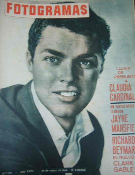 FOTOGRAMAS magazine side cover Issue 748 29 March 1963