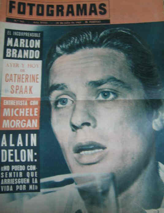 FOTOGRAMAS magazine side cover Issue 763 12 July 1963