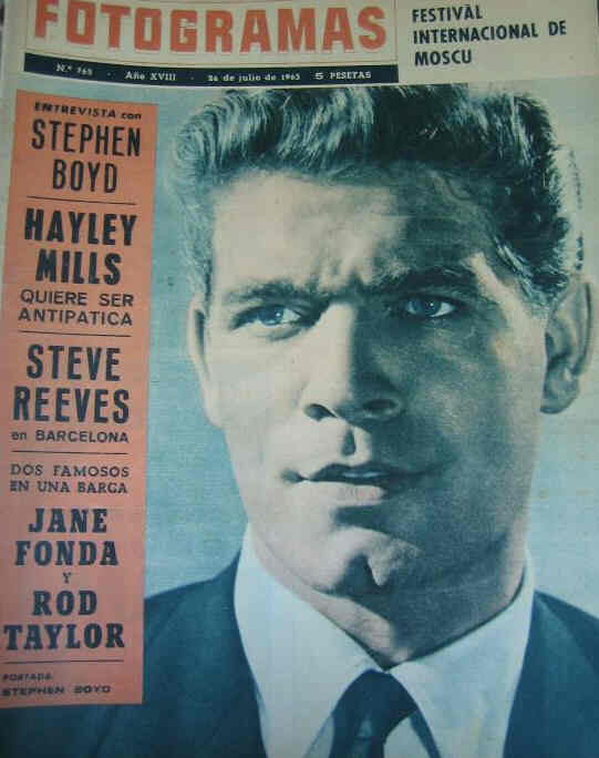 FOTOGRAMAS magazine side cover Issue 765 26 July 1963