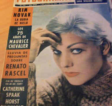 FOTOGRAMAS magazine side cover Issue 775 4 October 1963