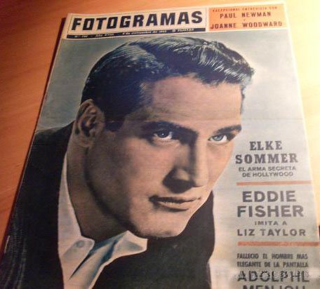 FOTOGRAMAS magazine side cover Issue 780 8 November 1963