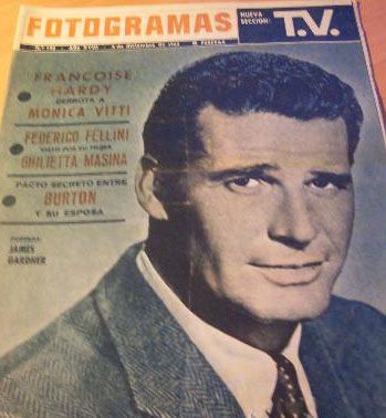 FOTOGRAMAS magazine side cover Issue 789 29 November 1963