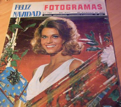 FOTOGRAMAS magazine side cover Issue 792 20 December 1963