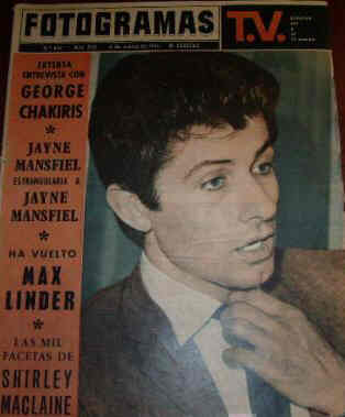 FOTOGRAMAS magazine side cover Issue 803 6 March 1964