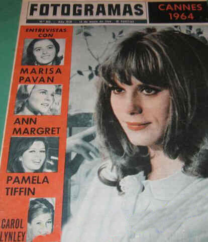 FOTOGRAMAS magazine side cover Issue 813 15 May 1964