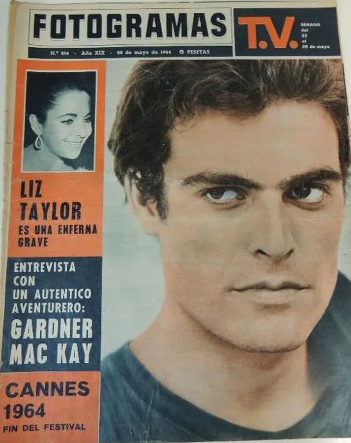 FOTOGRAMAS magazine side cover Issue 814 22 May 1964