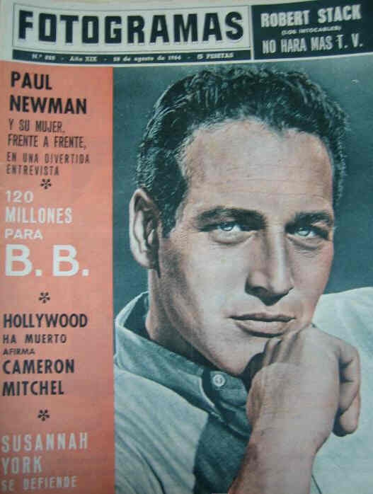 FOTOGRAMAS magazine side cover Issue 828 28 August 1964