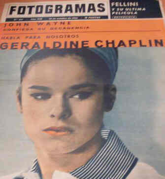 FOTOGRAMAS magazine side cover Issue 837 30 October 1964