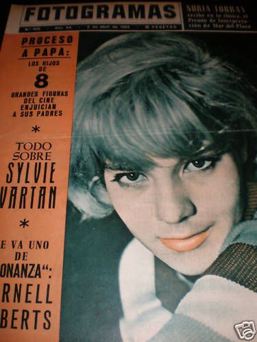 FOTOGRAMAS magazine side cover Issue 859 2 April 1965