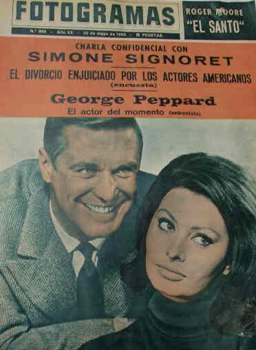 FOTOGRAMAS magazine side cover Issue 866 21 May 1965