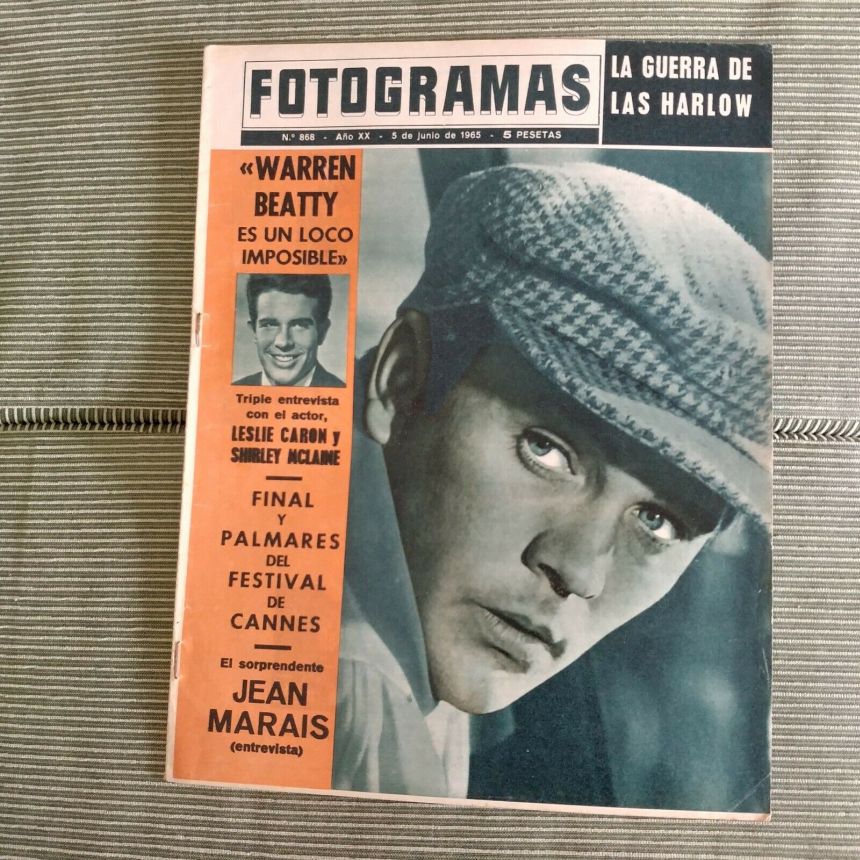 FOTOGRAMAS magazine side cover Issue 868 4 June 1965