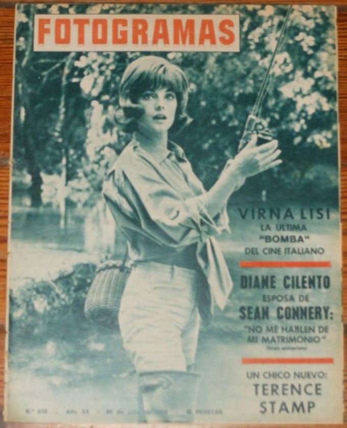 FOTOGRAMAS magazine side cover Issue 875 23 July 1965