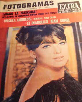 FOTOGRAMAS magazine side cover Issue 887 15 October 1965