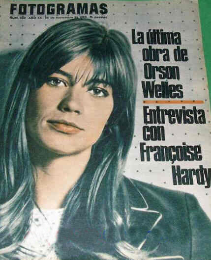 FOTOGRAMAS magazine side cover Issue 893 26 November 1965