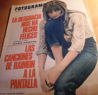 FOTOGRAMAS magazine side cover Issue 896 17 December 1965