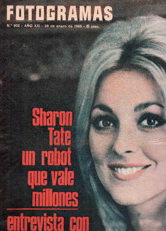 FOTOGRAMAS magazine side cover Issue 902 28 January 1966