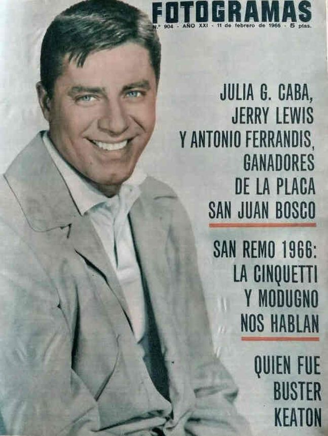 FOTOGRAMAS magazine side cover Issue 904 11 February 1966