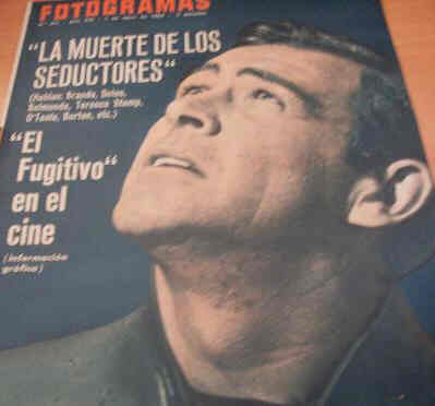 FOTOGRAMAS magazine side cover Issue 911 1 April 1966