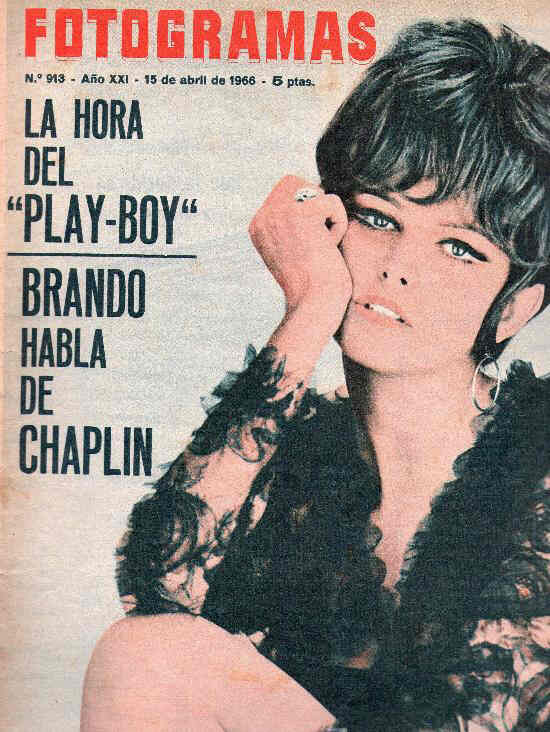 FOTOGRAMAS magazine side cover Issue 913 15 April 1966