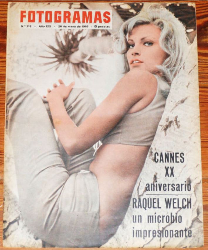 FOTOGRAMAS magazine side cover Issue 918 20 May 1966