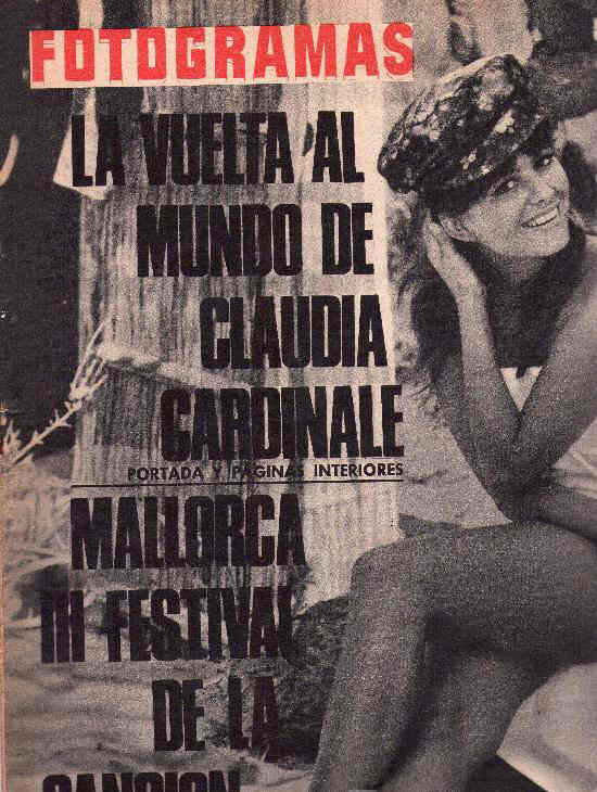 FOTOGRAMAS magazine side cover Issue 924 1 July 1966
