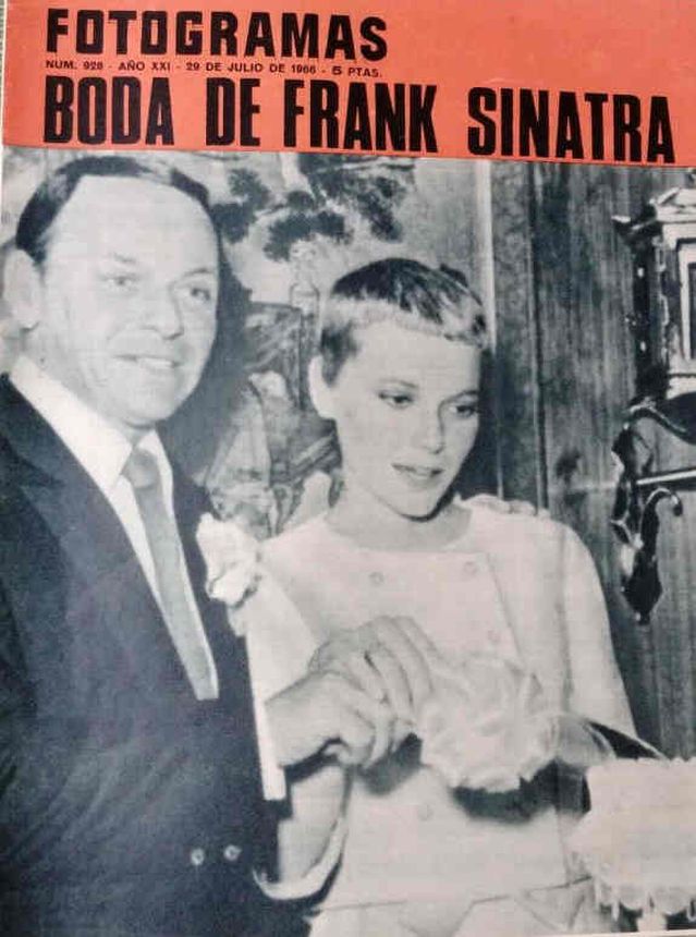FOTOGRAMAS magazine side cover Issue 928 29 July 1966