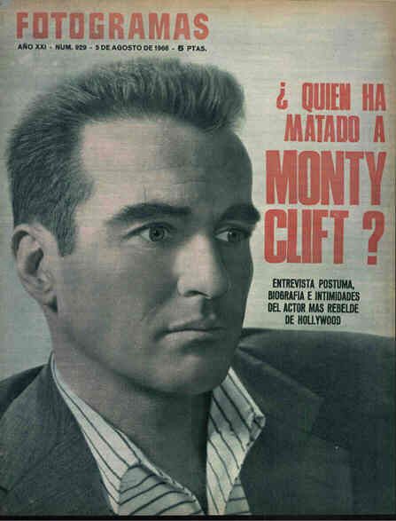 FOTOGRAMAS magazine side cover Issue 929 5 August 1966