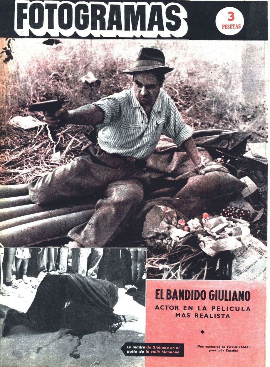 FOTOGRAMAS magazine side cover Issue 93 5 August 1950