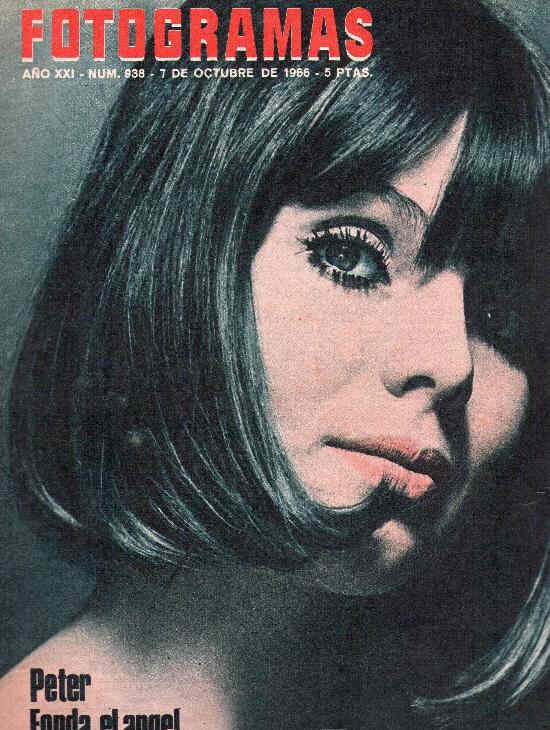 FOTOGRAMAS magazine side cover Issue 938 7 October 1966