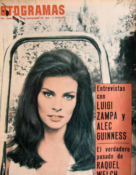 FOTOGRAMAS magazine side cover Issue 942 4 November 1966
