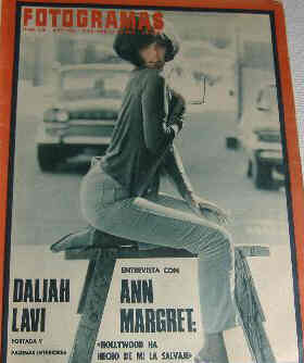 FOTOGRAMAS magazine side cover Issue 959 3 March 1967