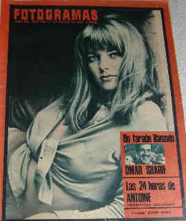 FOTOGRAMAS magazine side cover Issue 961 17 March 1967