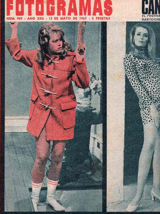 FOTOGRAMAS magazine side cover Issue 969 12 May 1967
