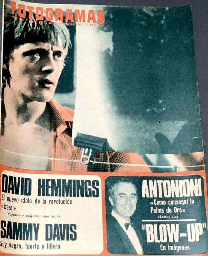 FOTOGRAMAS magazine side cover Issue 971 26 May 1967