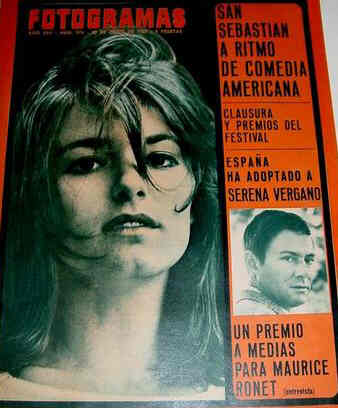 FOTOGRAMAS magazine side cover Issue 976 30 June 1967