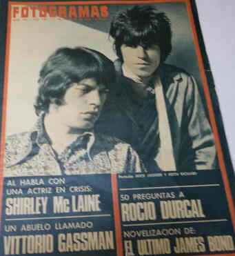 FOTOGRAMAS magazine side cover Issue 982 11 August 1967