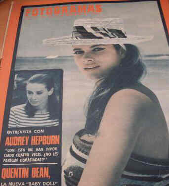 FOTOGRAMAS magazine side cover Issue 984 25 August 1967