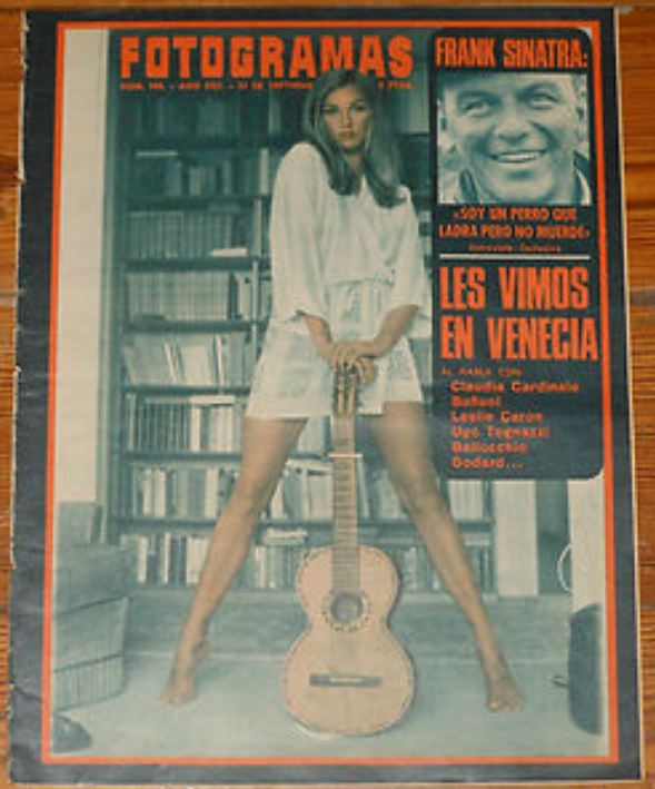 FOTOGRAMAS magazine side cover Issue 988 22 September 1967