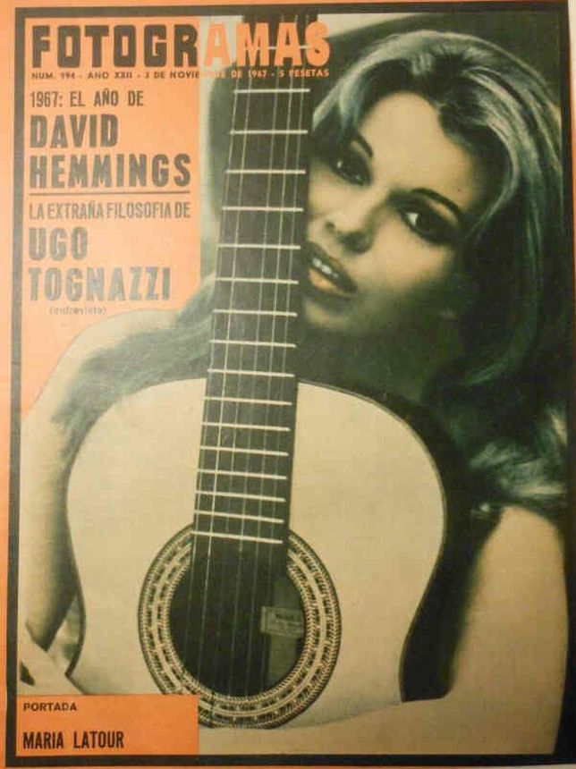 FOTOGRAMAS magazine side cover Issue 994 3 November 1967