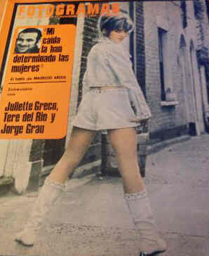 FOTOGRAMAS magazine side cover Issue 996 17 November 1967