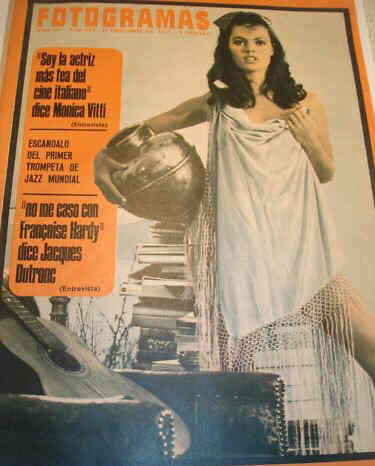 FOTOGRAMAS magazine side cover Issue 997 24 November 1967