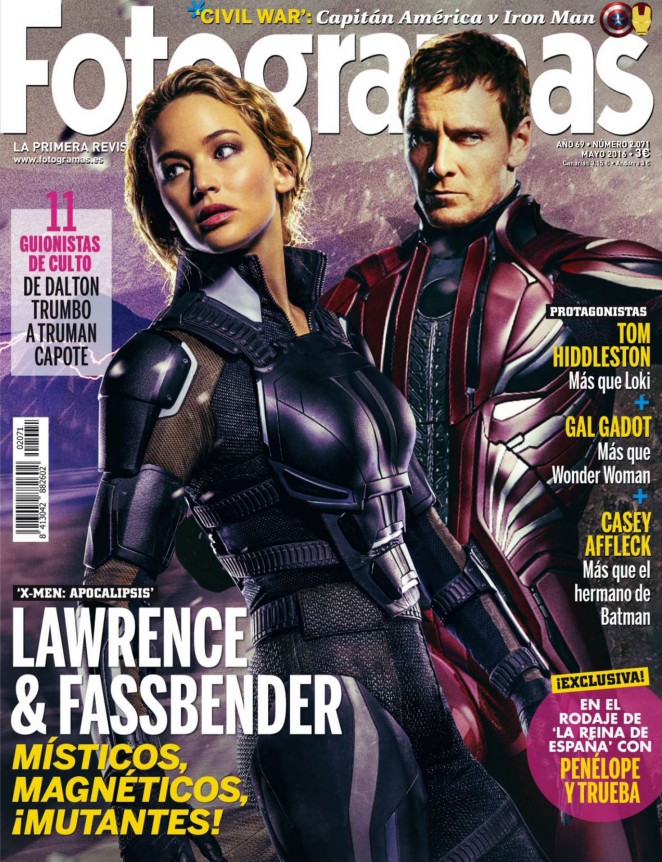 FOTOGRAMAS magazine side cover Issue 2071 May 2016