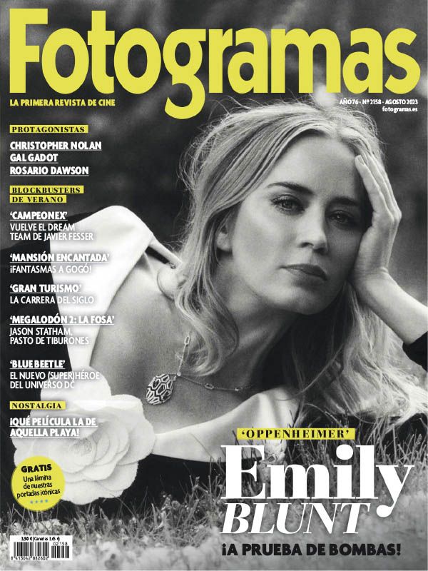 FOTOGRAMAS magazine side cover Issue 2158  August 2023